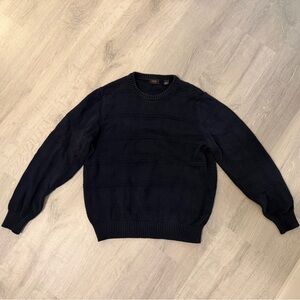 Navy Blue Crewneck Sweater